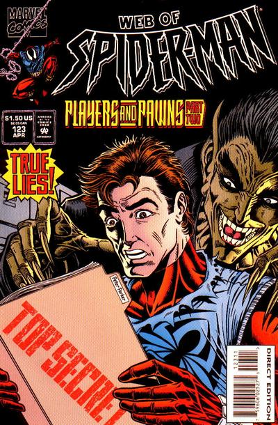 Web of Spider-Man 1985 #123 Direct Edition - back issue - $5.00