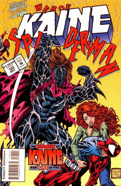 Web of Spider-Man 1985 #124 Direct Edition - back issue - $5.00