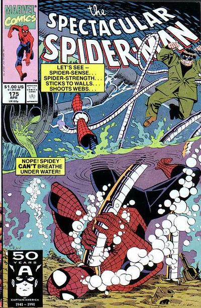 The Spectacular Spider-Man 1976 #175 Direct ed. - back issue - $3.00