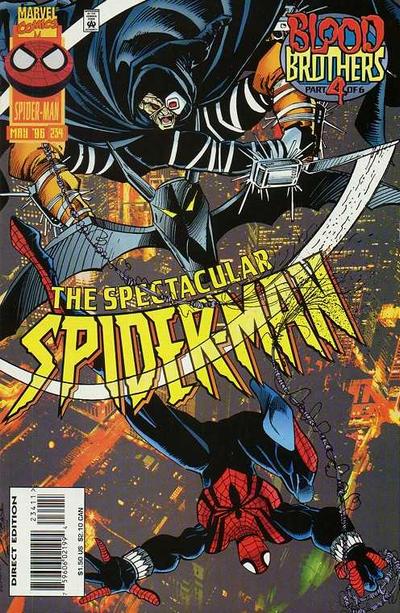 The Spectacular Spider-Man 1976 #234 Direct Edition - back issue - $5.00