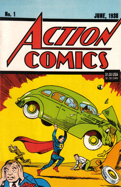 Action Comics 1 Reprint [Death of Superman] 1992 #[nn] - back issue - $3.00