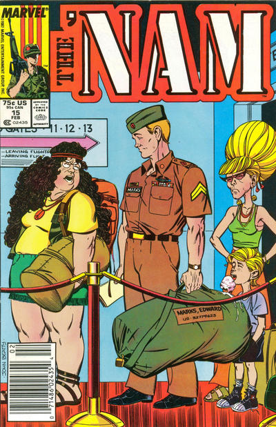 The 'Nam 1986 #15 Newsstand ed. - back issue - $3.00