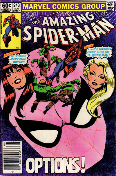 The Amazing Spider-Man 1963 #243 Newsstand ed. - back issue - $5.00