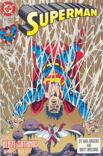 Superman 1987 #71 Direct ed. - back issue - $3.00