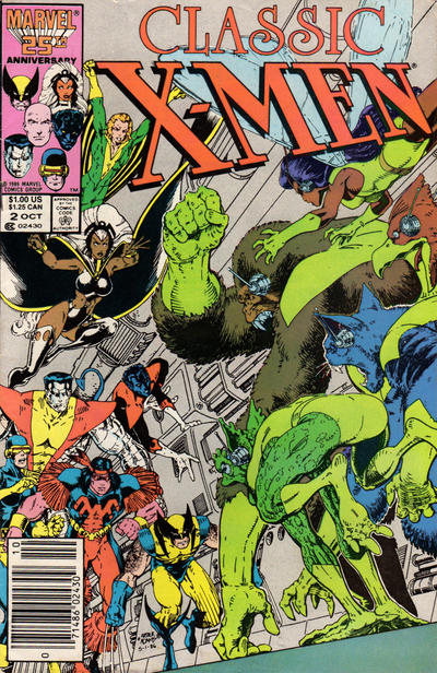 Classic X-Men 1986 #2 Newsstand ed. - back issue - $5.00