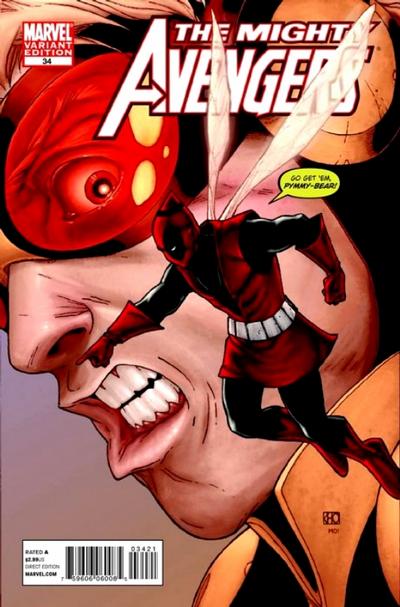 The Mighty Avengers 2007 #34 Deadpool Variant - back issue - $3.00