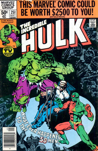 The Incredible Hulk 1968 #251 Newsstand ed. - back issue - $5.00