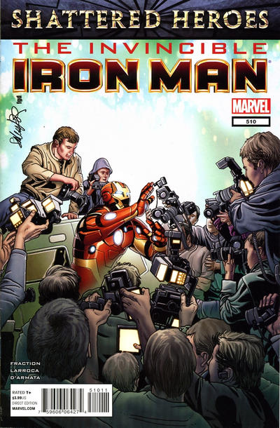 Invincible Iron Man 2008 #510 - back issue - $4.00