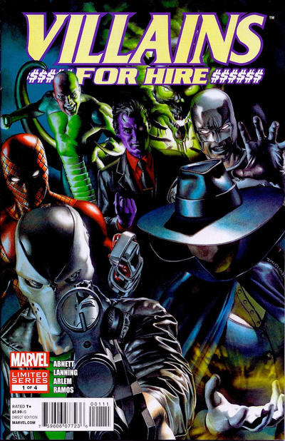 Villains for Hire 2012 #1 - back issue - $3.00