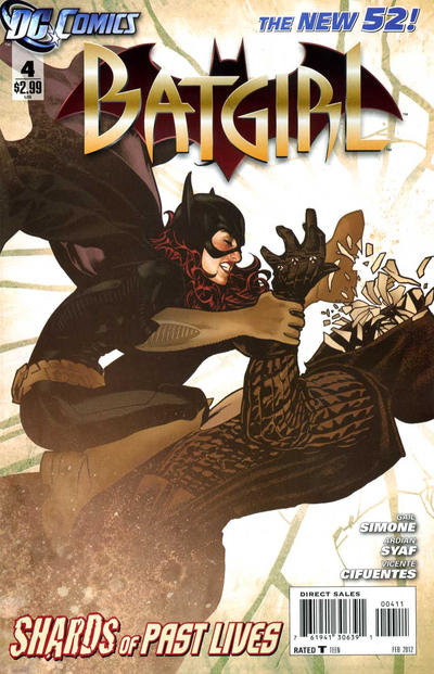 Batgirl 2011 #4 Direct Sales - back issue - $4.00