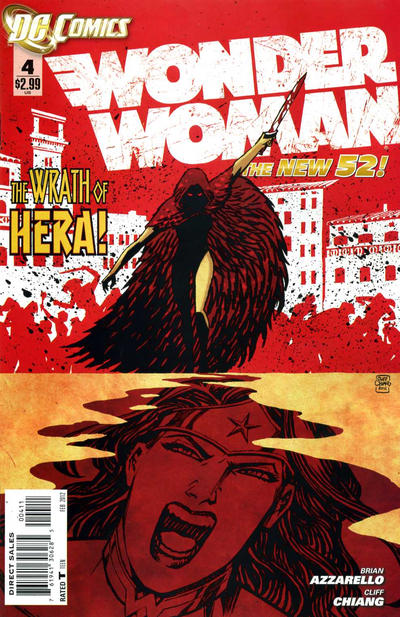 Wonder Woman 2011 #4 Direct Sales - back issue - $3.00