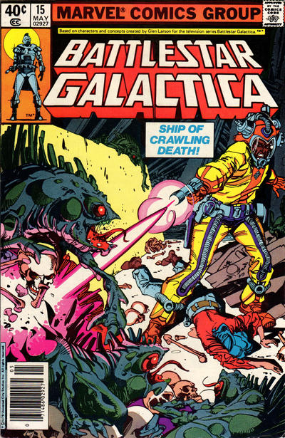 Battlestar Galactica 1979 #15 Newsstand ed. - back issue - $4.00
