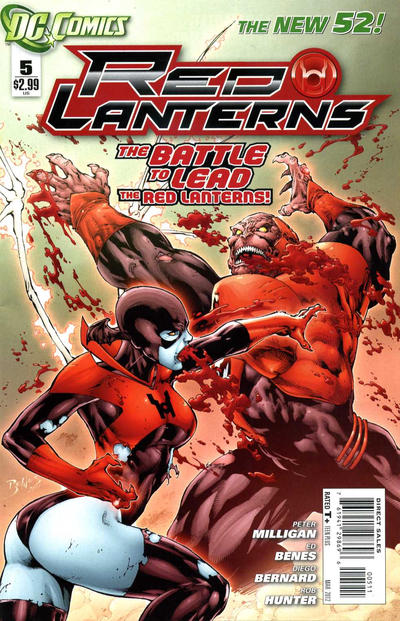 Red Lanterns 2011 #5 Direct Sales - back issue - $3.00