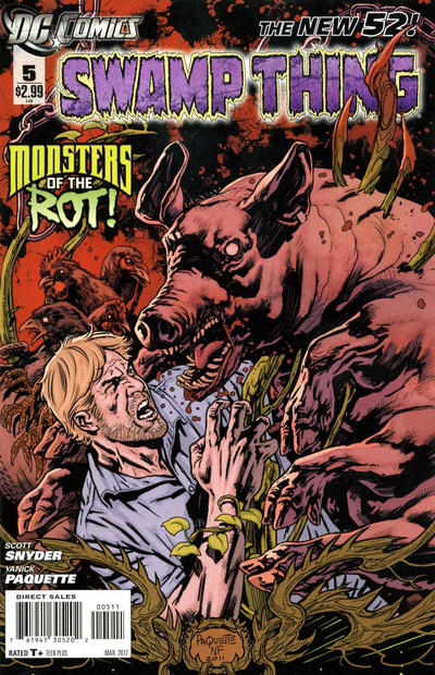 Swamp Thing 2011 #5 Direct Sales - back issue - $3.00