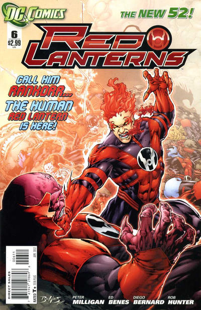 Red Lanterns 2011 #6 Direct Sales - back issue - $3.00