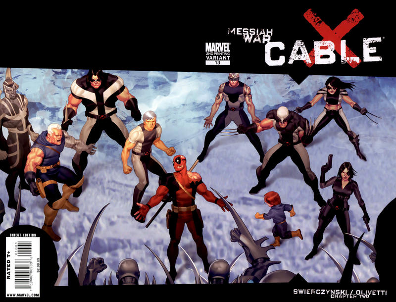 Cable 2008 #13 2nd Print Variant - back issue - $3.00