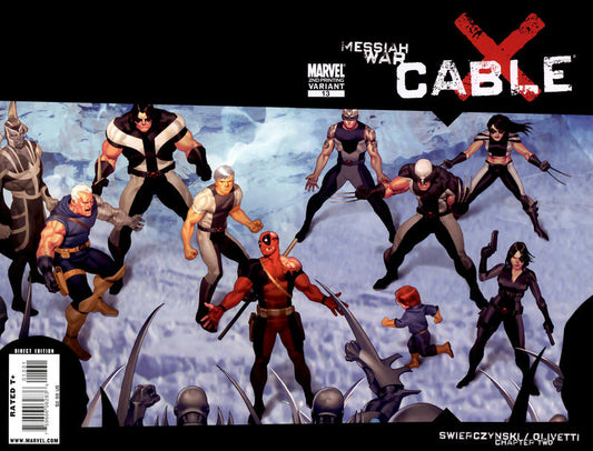Cable 2008 #13 2nd Print Variant - back issue - $3.00