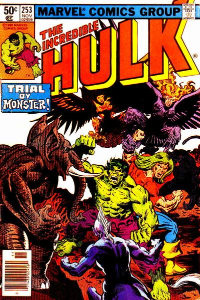 The Incredible Hulk 1968 #253 Newsstand ed. - back issue - $5.00