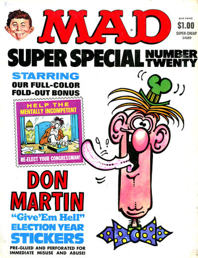 Mad Special [Mad Super Special] 1970 #20 - back issue - $6.00