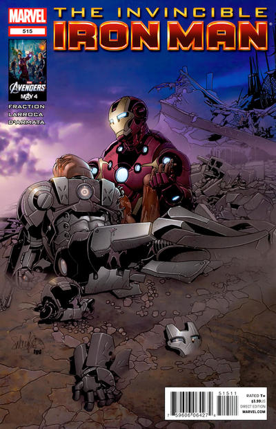 Invincible Iron Man 2008 #515 - back issue - $4.00