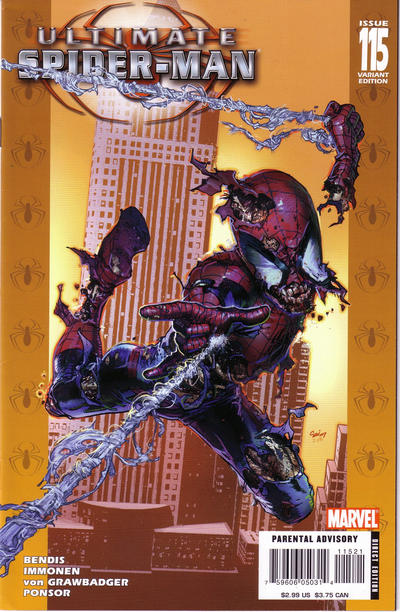 Ultimate Spider-Man 2000 #115 Zombie Variant Cover - No Condition Defined - $3.00
