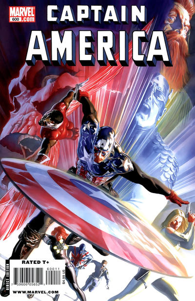 Captain America 2005 #600 Alex Ross Variant - back issue - $5.00