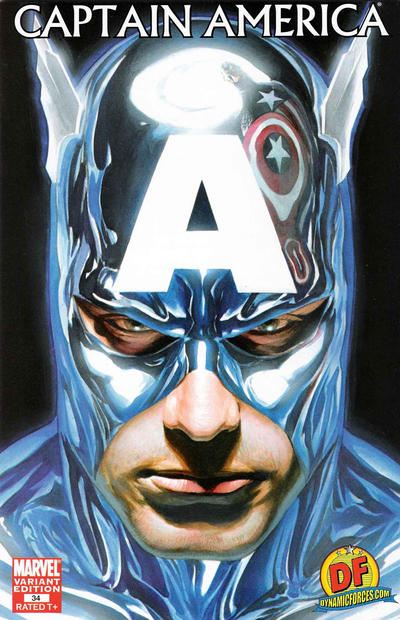 Captain America 2005 #34 Alex Ross Dynamic Forces Variant - back issue - $60.00