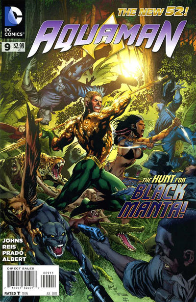 Aquaman 2011 #9 Direct Sales - back issue - $3.00