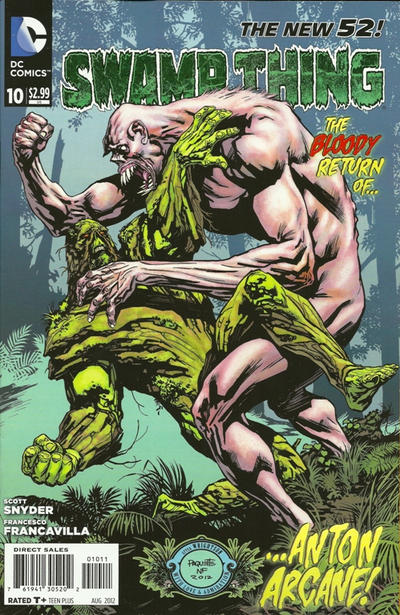 Swamp Thing 2011 #10 Direct Sales - back issue - $3.00