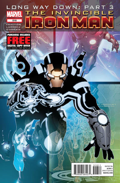 Invincible Iron Man 2008 #518 - back issue - $4.00