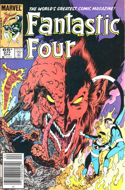 Fantastic Four 1961 #277 Newsstand ed. - back issue - $3.00