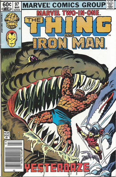 Marvel Two-in-One 1974 #97 Newsstand ed. - back issue - $3.00