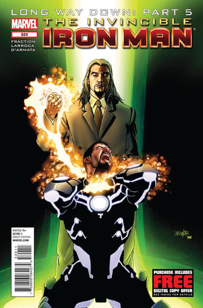 Invincible Iron Man 2008 #520 - back issue - $4.00