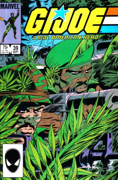 G.I. Joe, A Real American Hero 1982 #39 Direct ed. - back issue - $3.00