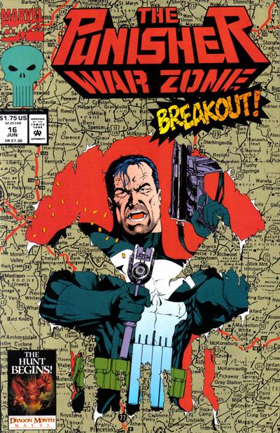 The Punisher: War Zone 1992 #16 - back issue - $3.00