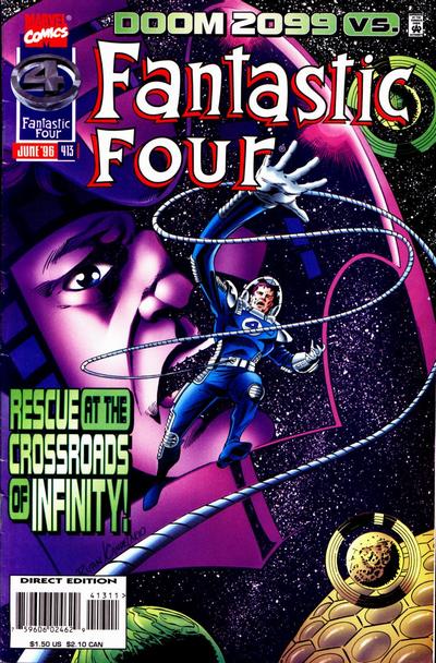 Fantastic Four 1961 #413 Direct Edition - back issue - $3.00