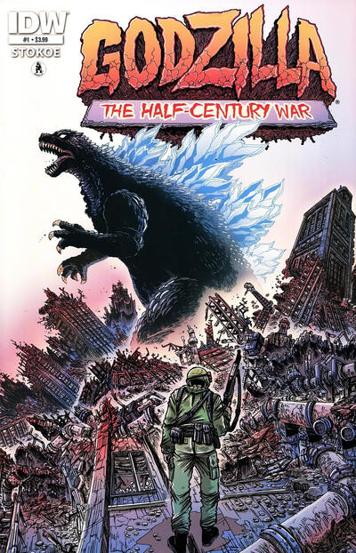 Godzilla: The Half-Century War 2012 #1 Cover A - back issue - $3.00