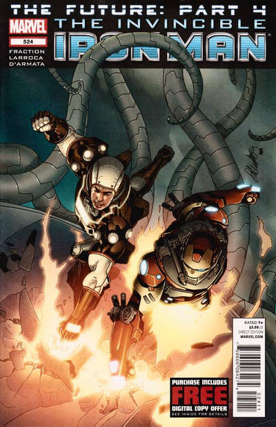 Invincible Iron Man 2008 #524 - back issue - $4.00