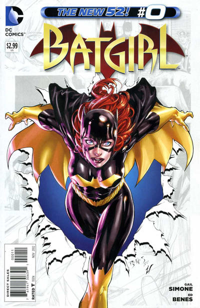 Batgirl 2011 #0 Direct Sales - back issue - $4.00