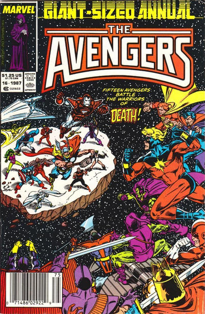 The Avengers Annual 1967 #16 Newsstand ed. - back issue - $3.00