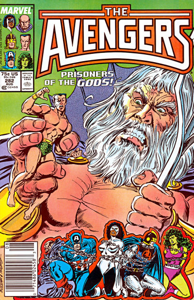 The Avengers 1963 #282 Newsstand ed. - back issue - $3.00