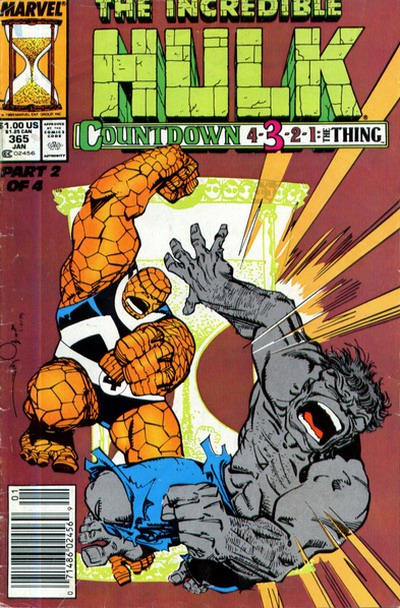 The Incredible Hulk 1968 #365 Newsstand ed. - back issue - $3.00