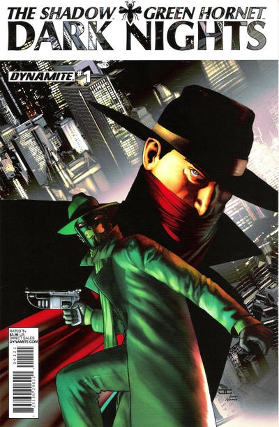 The Shadow / Green Hornet: Dark Nights 2013 #1 Cover B - John Cassaday - back issue - $4.00