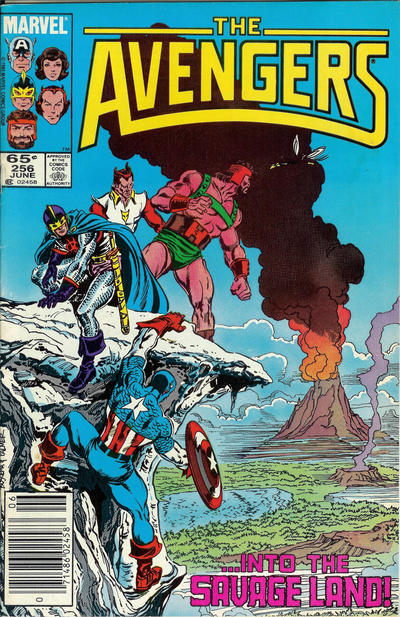The Avengers 1963 #256 Newsstand ed. - back issue - $3.00
