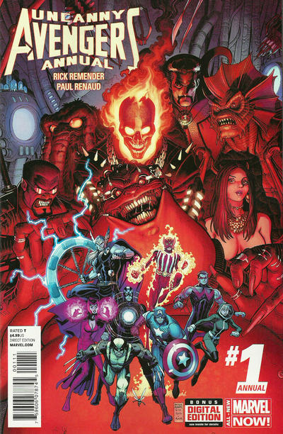 Uncanny Avengers Annual 2014 #1 - back issue - $3.99