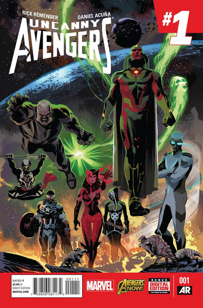 Uncanny Avengers 2015 #1 - back issue - $4.00