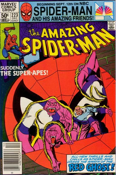 The Amazing Spider-Man 1963 #223 Newsstand ed. - back issue - $5.00