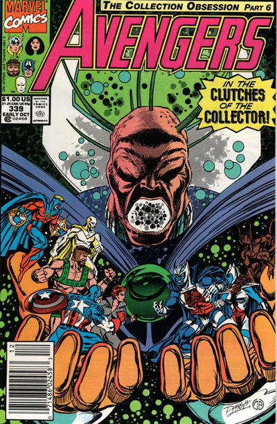 The Avengers 1963 #339 Newsstand ed. - back issue - $3.00
