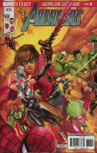 Avengers 2017 #674 - back issue - $4.00
