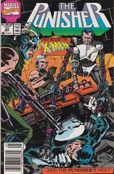 The Punisher 1987 #33 Newsstand ed. - back issue - $3.00